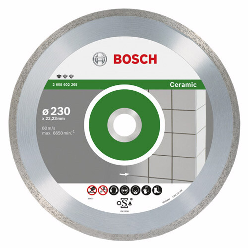 דיסק יהלום למשחזת זווית לחיתוך קרמיקה "4.5 115 מ"מ Bosch
