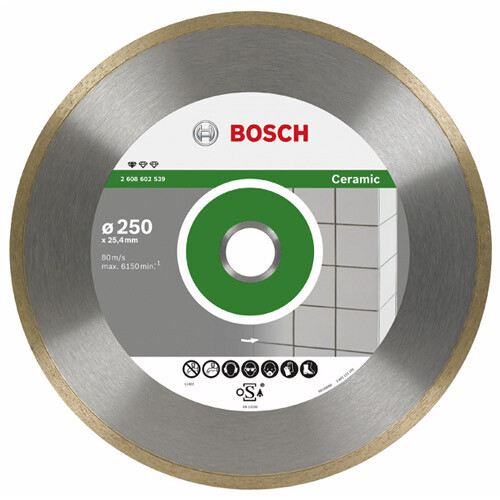 דיסק יהלום לחיתוך קרמיקה ופורצלן 300 מ"מ Bosch