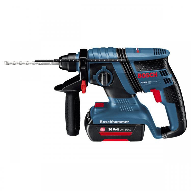 פטישון נטען קומפקטי BOSCH GBH 36V-Li Compact