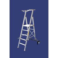 סולם תחזוקה מתקפל מקצוענים- גובה משטח-2.25 מ' -"חגית"