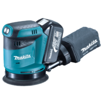 מלטשת אקצנטרית *גוף בלבד* "Makita DBO180Z  5