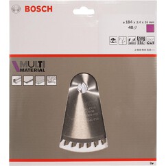 להב וידיה רב שימושית 184 מ&quot;מ &quot;1/4 7 - 48 שיניים - Bosch